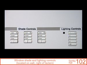 Shade and lighting controls
