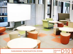 View of smart board area