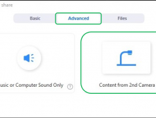 Zoom Share Screen Advanced Options