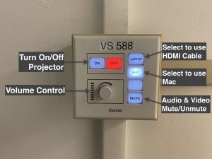 ART 137 Projector Controls