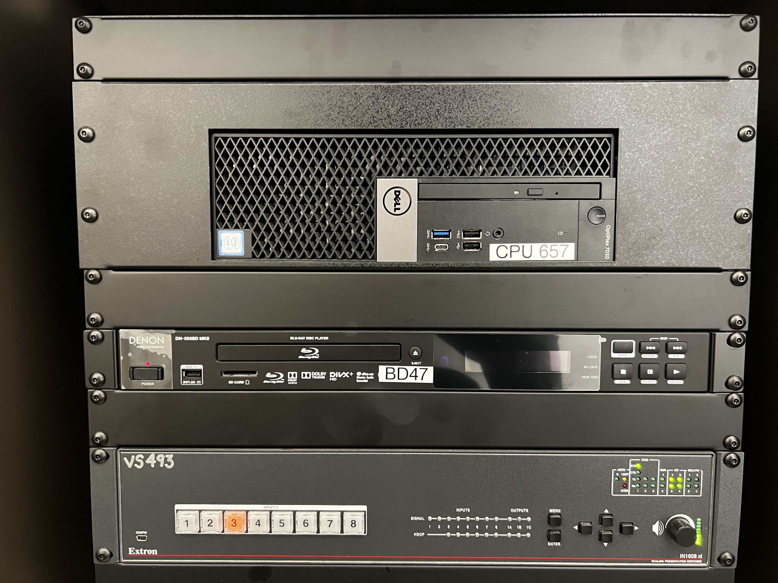 KUY 306 Media Equipment