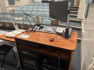 MSB 100 Instructor's Lectern