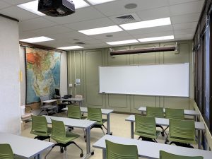 SAKAM A411 Back of Classroom View