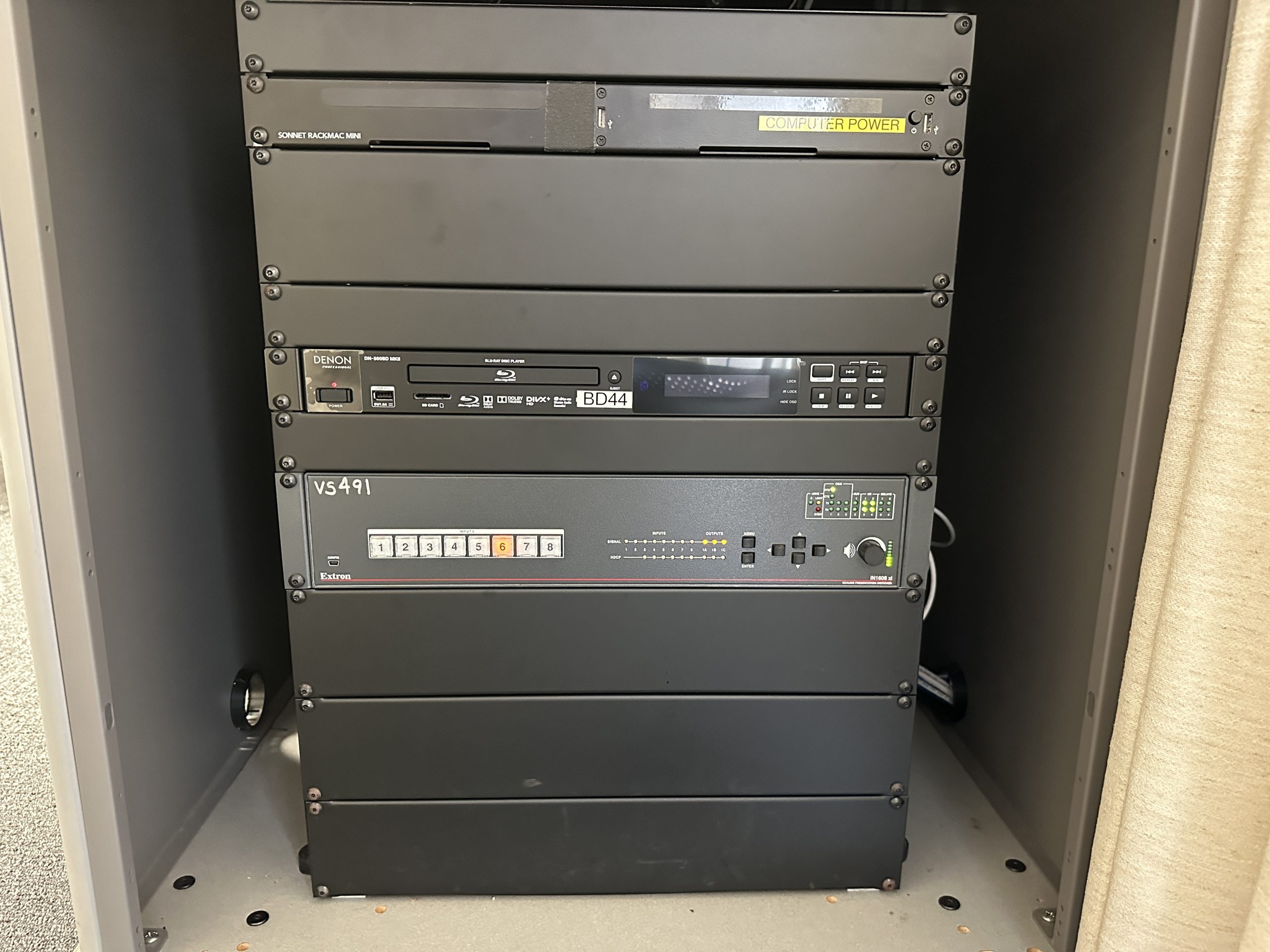 SAUND 242 Media Equipment